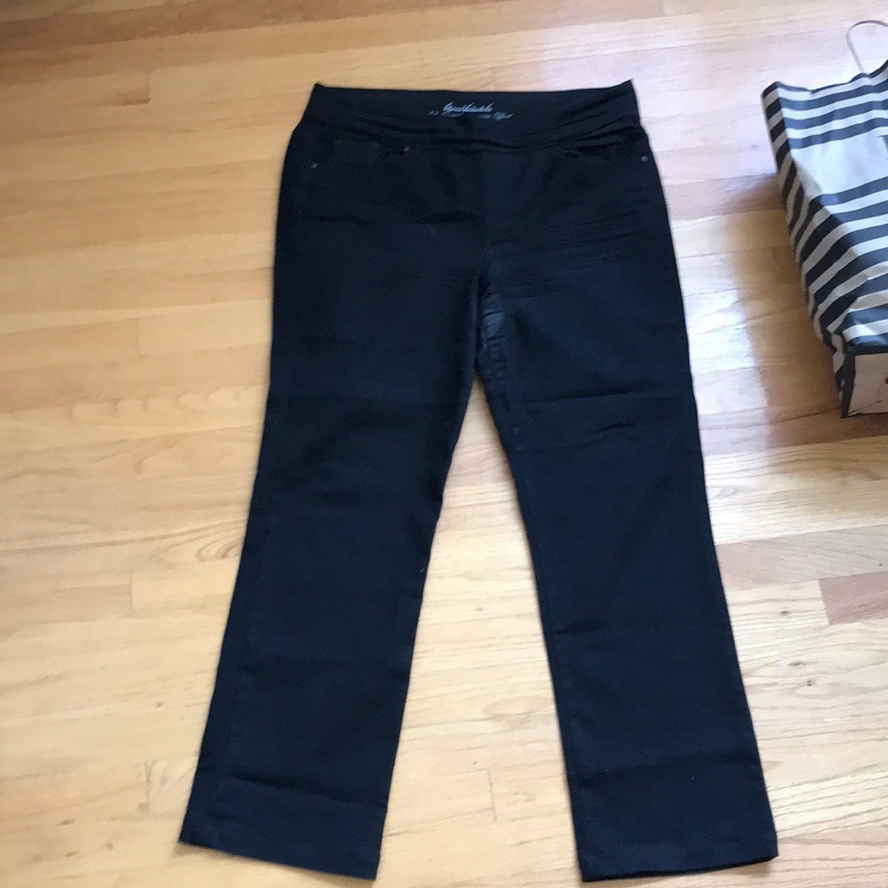 Black gloria vanderbilt slimming jeans